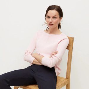 M.M. LaFleur Pink Celeste Knit Top, Sz XS, NWT